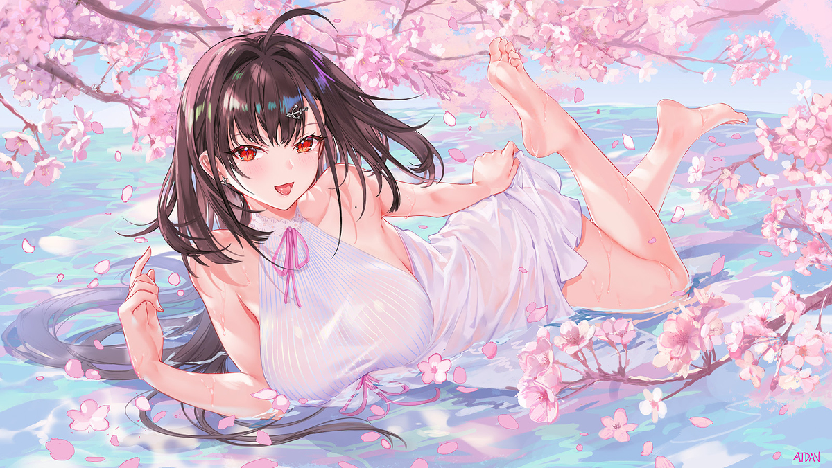 This is a pixiv picture whose title is Silky.