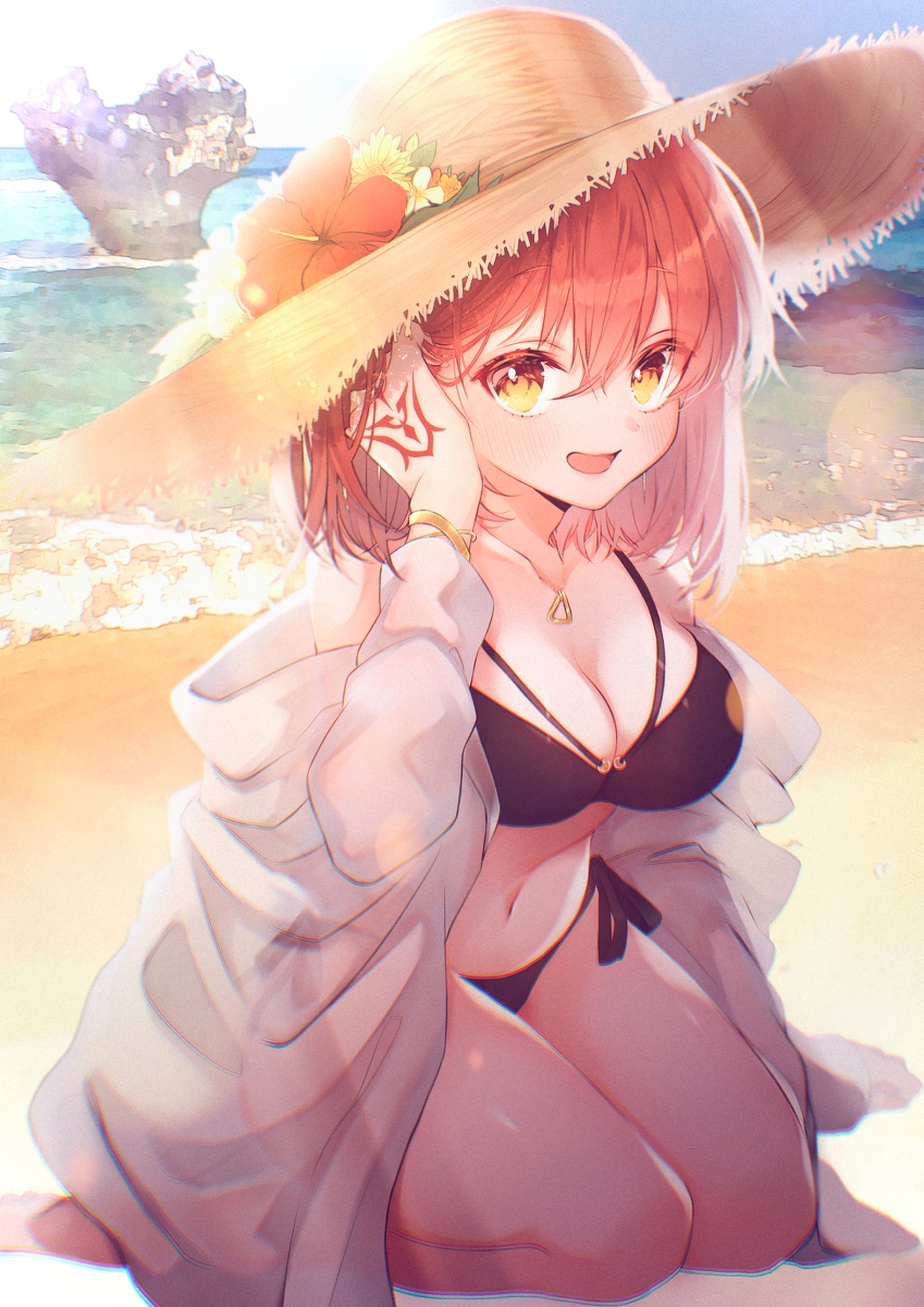 This is a pixiv picture whose title is Ritsuka Summer.