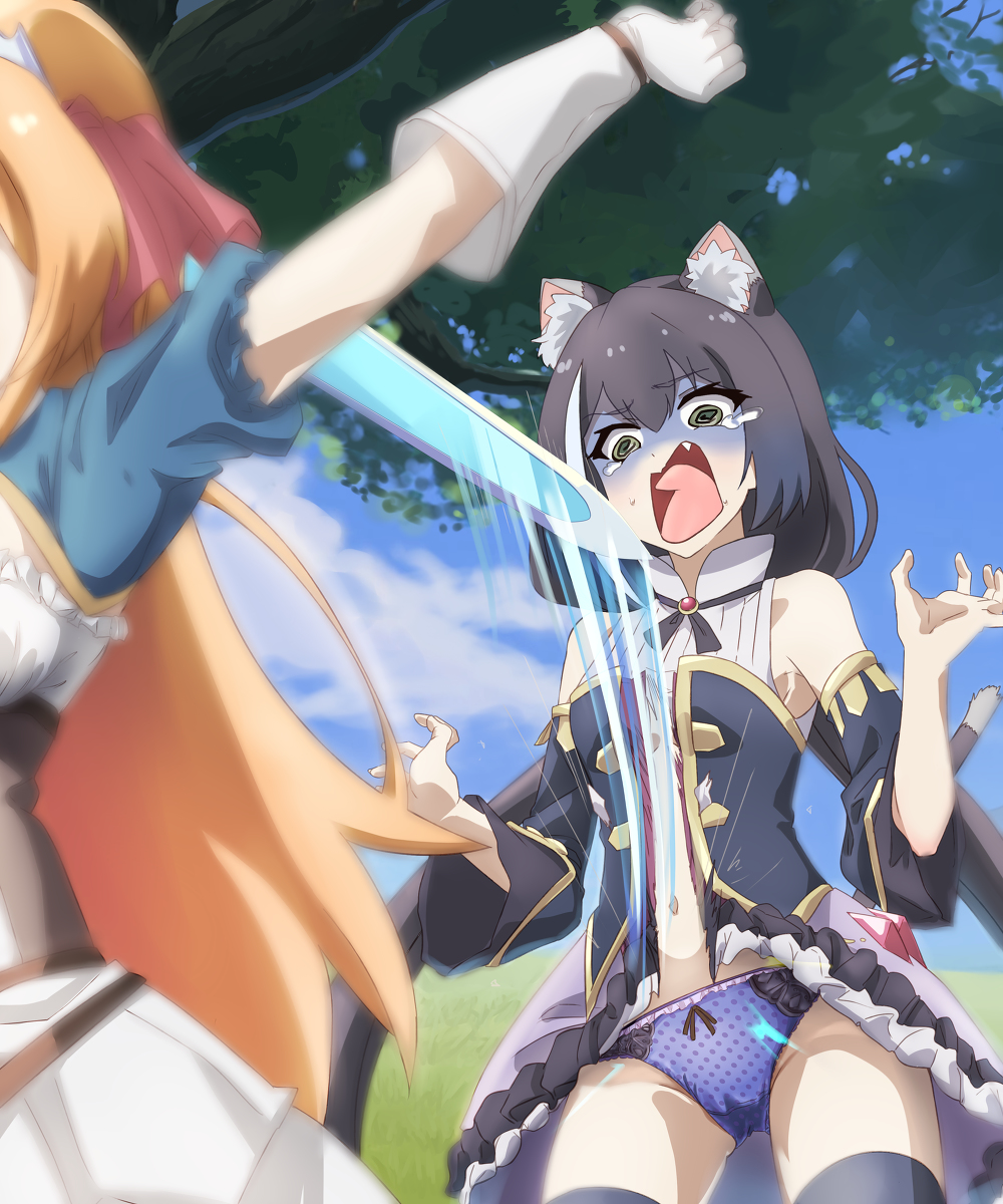 This is a pixiv picture whose title is だから鞘買えって言っただろ！ペコリーヌ！.