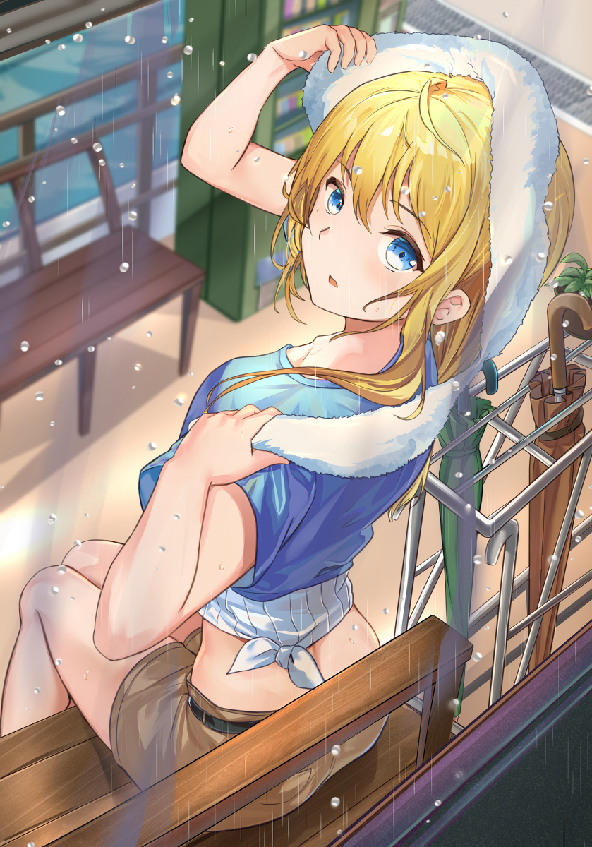 This is a pixiv picture whose title is ☁.