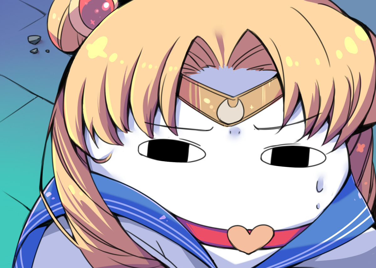 This is a pixiv picture whose title is メージェームーン.