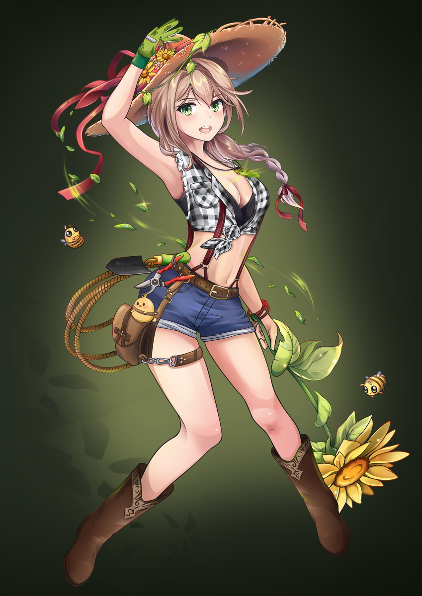 This is a pixiv picture whose title is Farmer Diene.