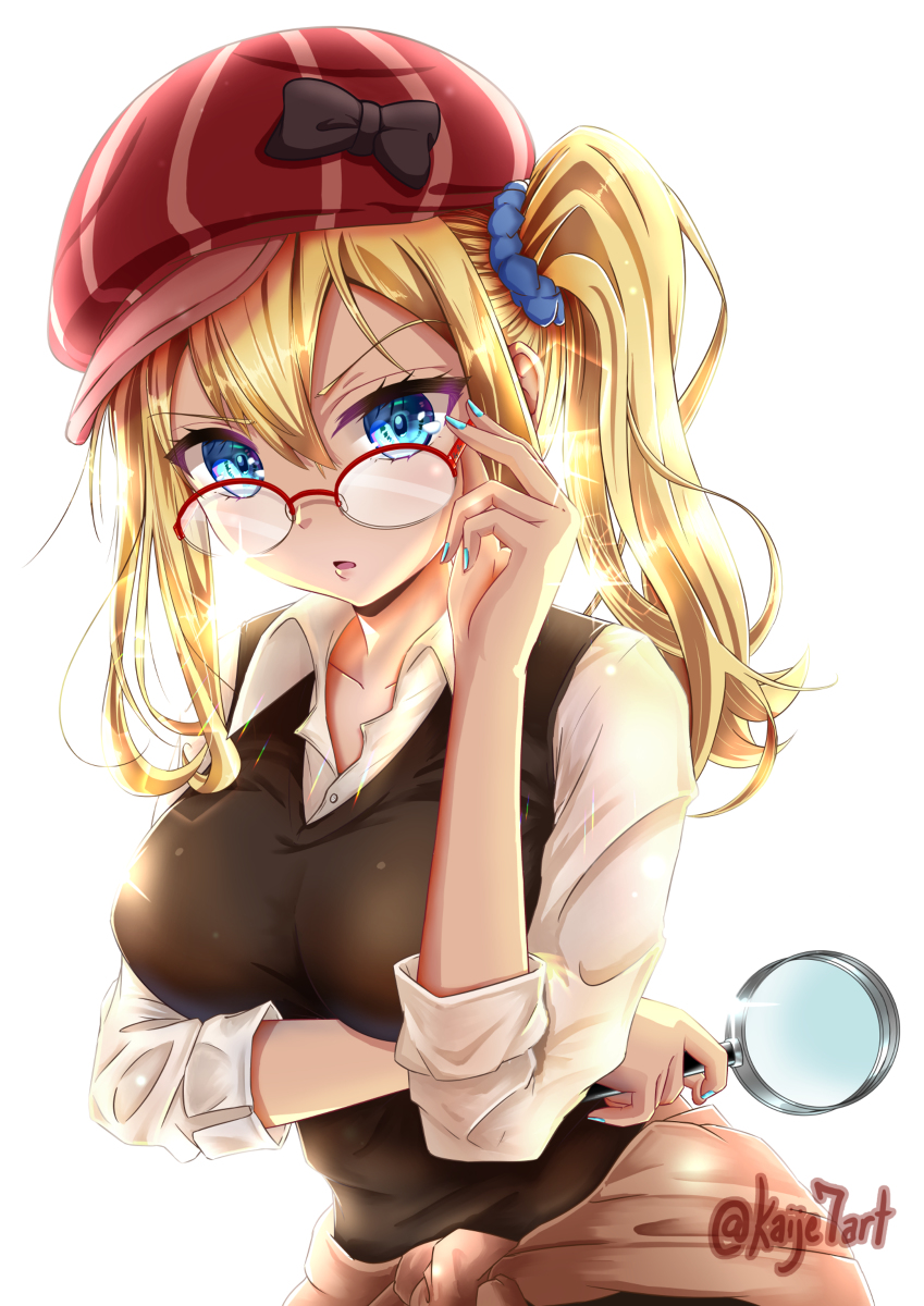 This is a pixiv picture whose title is Love Detective Hayasaka - 早坂.