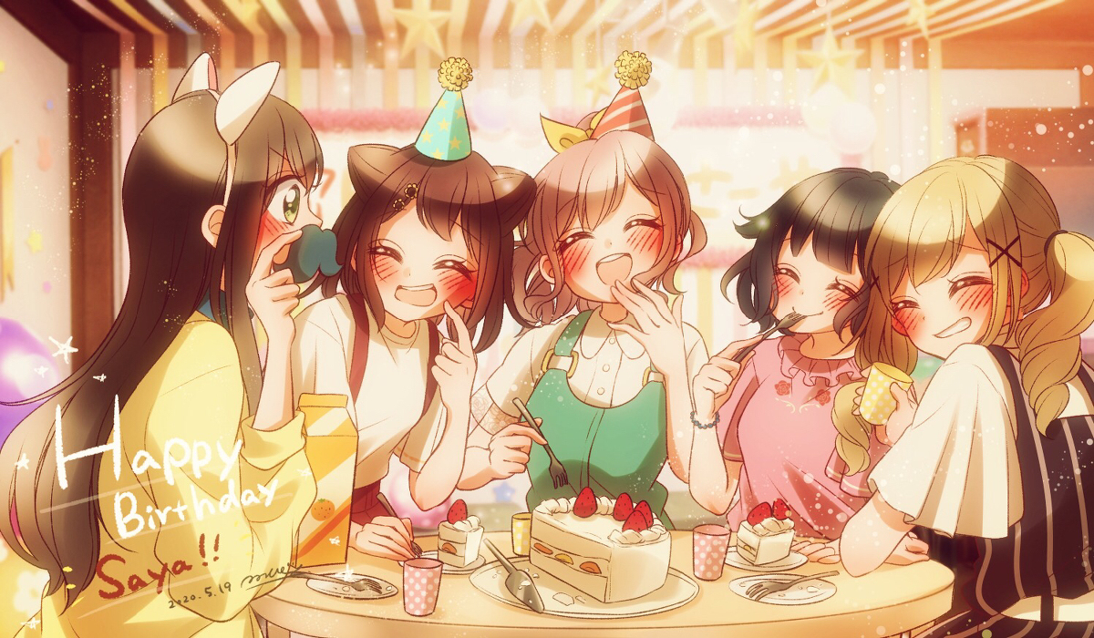 This is a pixiv picture whose title is HAPPY BIRTHDAY SAYA!.