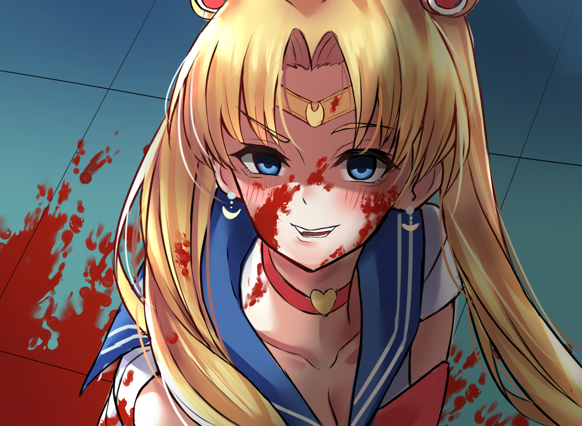 This is a pixiv picture whose title is セーラームーン.