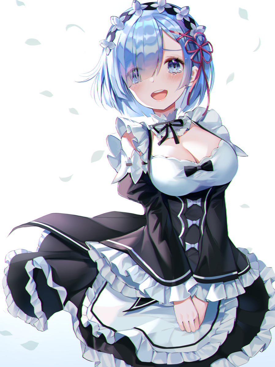 This is a pixiv picture whose title is レム.