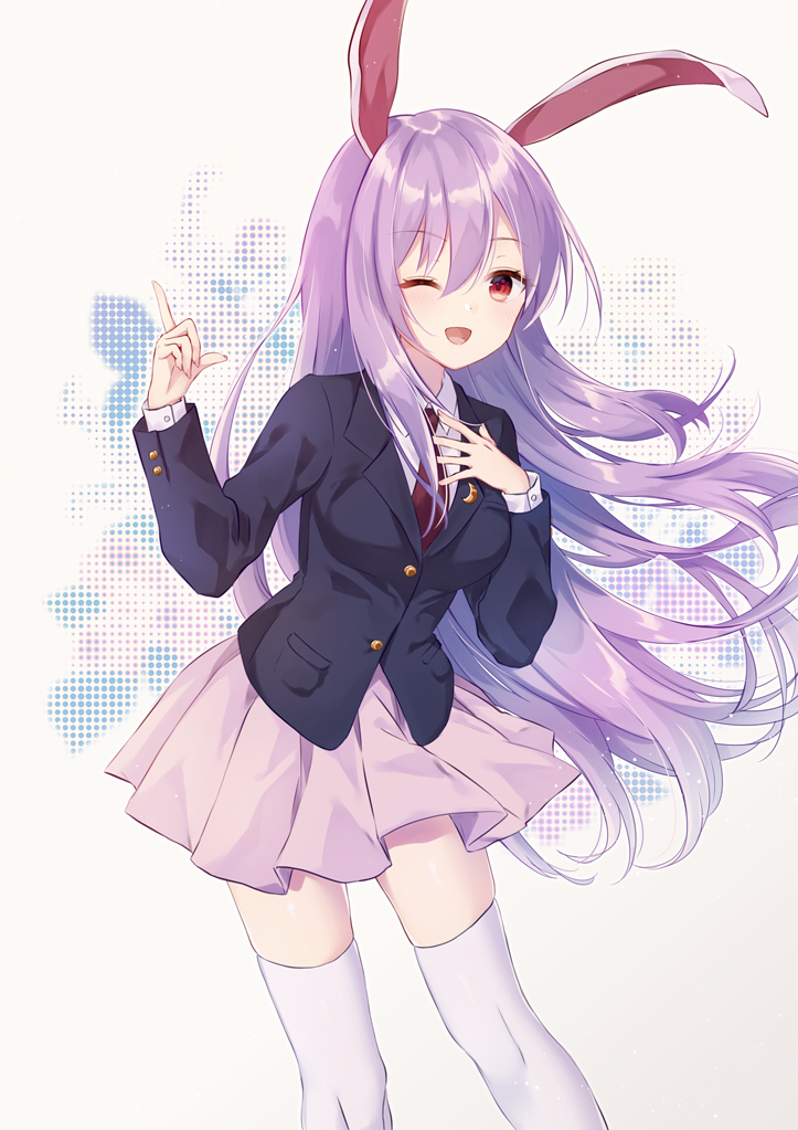 This is a pixiv picture whose title is うどんげ.