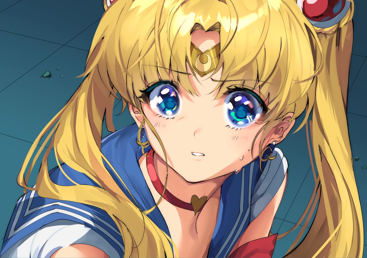 This is a pixiv picture whose title is Sailor Moon Redraw.