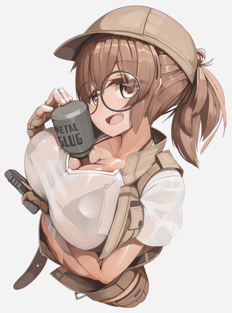 This is a pixiv picture whose title is METAL SLUG・ FIO.