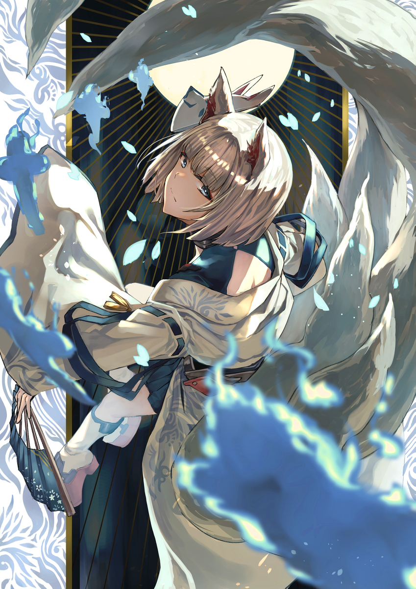 This is a pixiv picture whose title is 加賀.