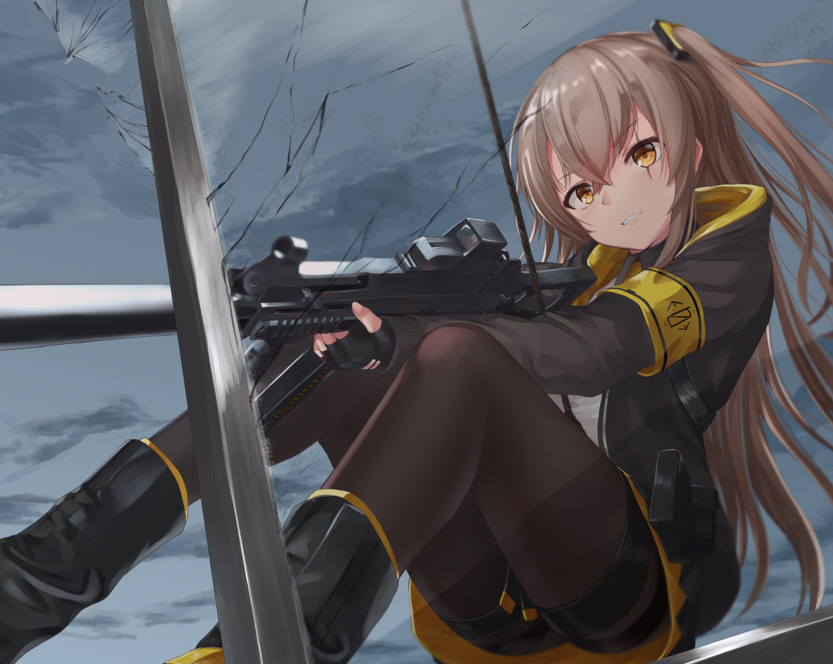 This is a pixiv picture whose title is 強襲.