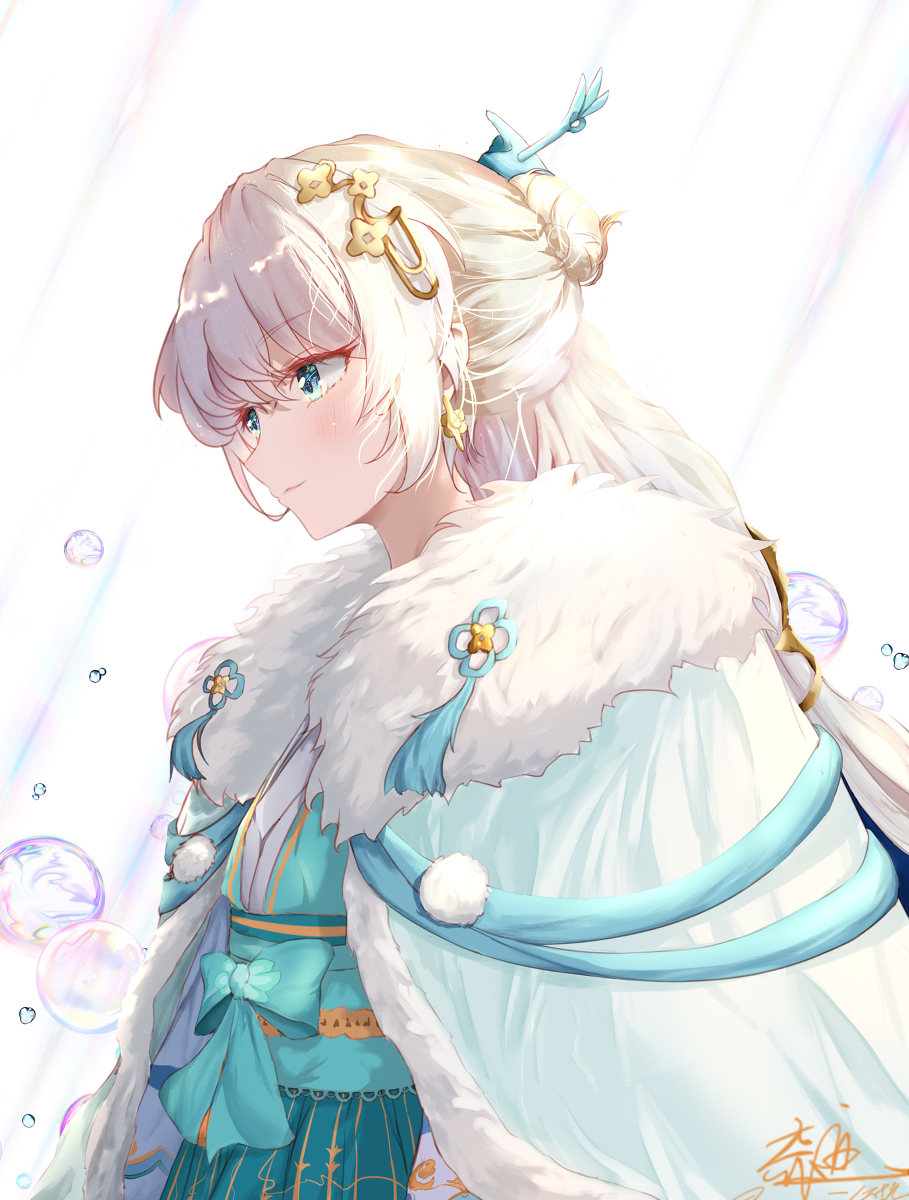 This is a pixiv picture whose title is 德丽莎观星.