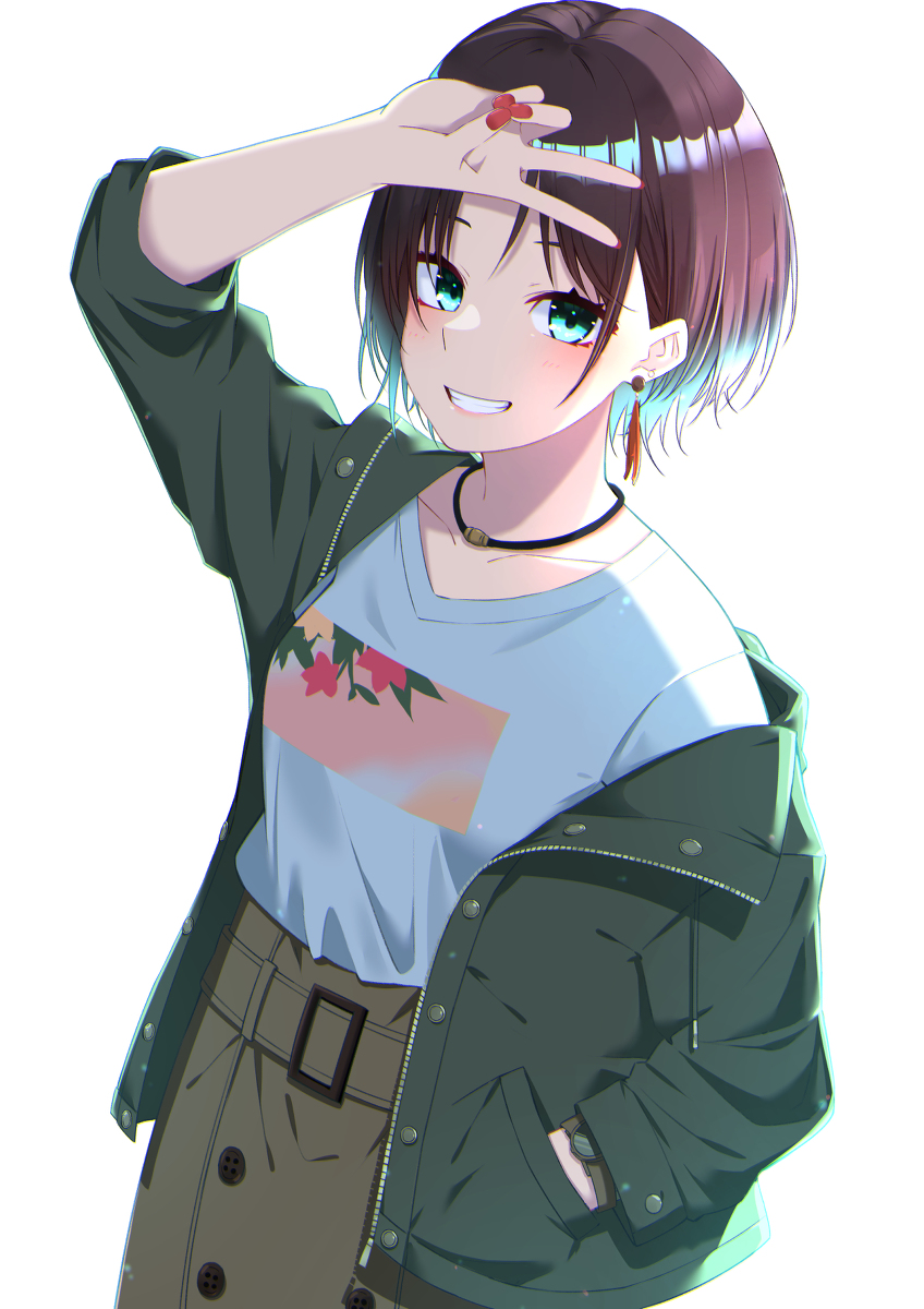 This is a pixiv picture whose title is 浅倉透.