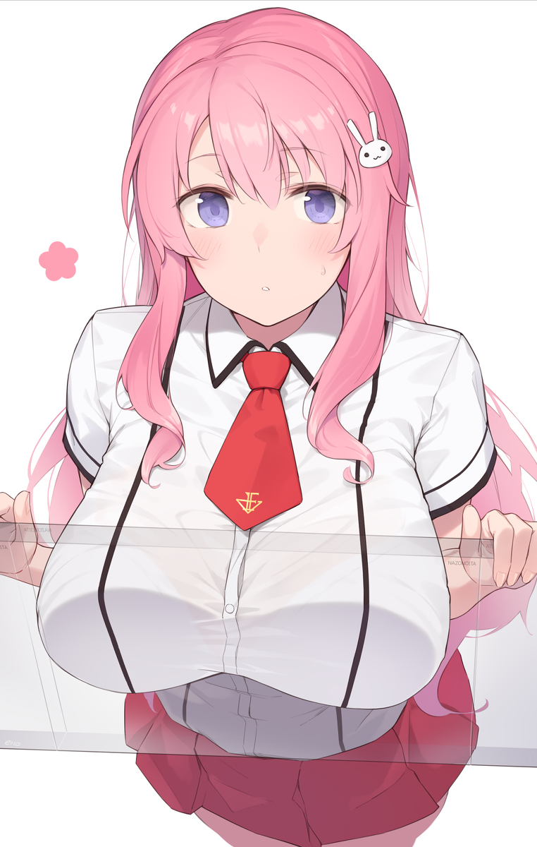 This is a pixiv picture whose title is 姫路瑞希と謎の板.