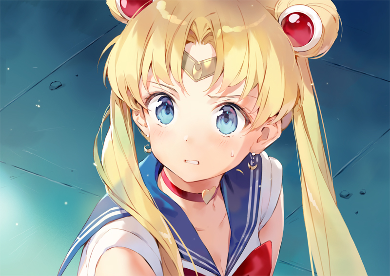 This is a pixiv picture whose title is セーラームーン.