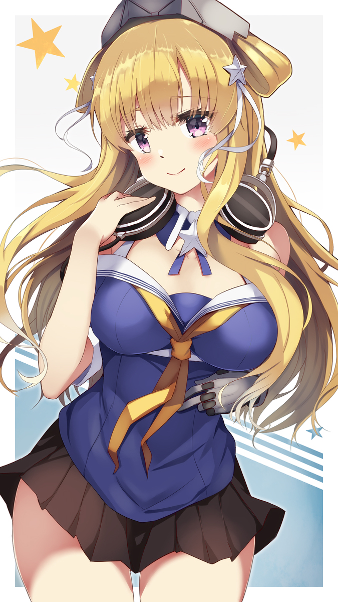 This is a pixiv picture whose title is 艦隊No.1お姉ちゃんのフレッチャーちゃん.