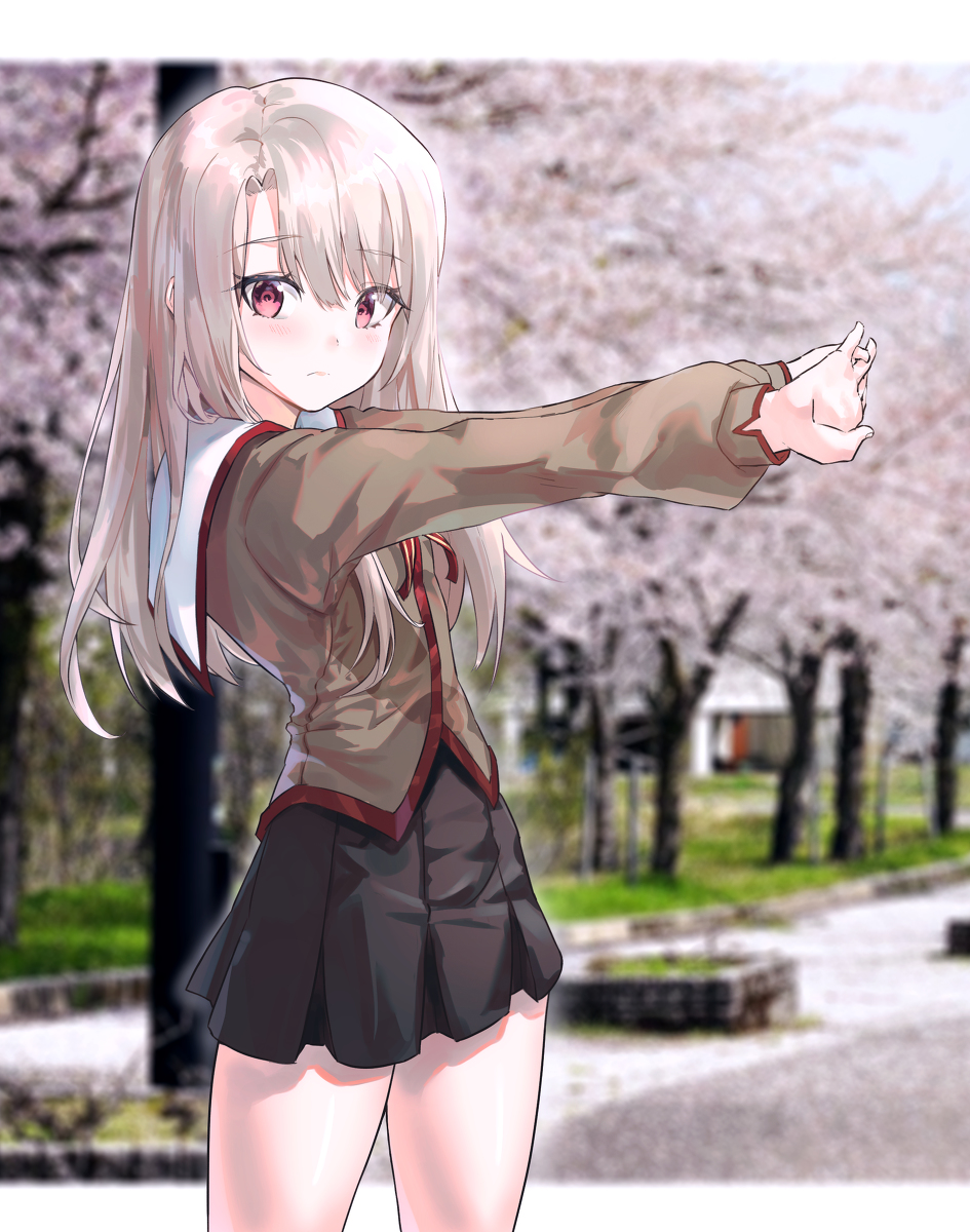 This is a pixiv picture whose title is イリヤ.