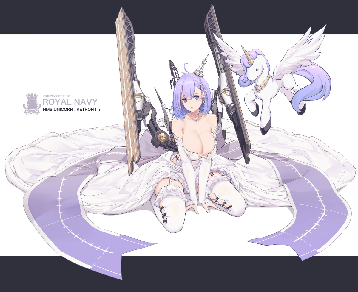 This is a pixiv picture whose title is Unicorn - Retrofit.