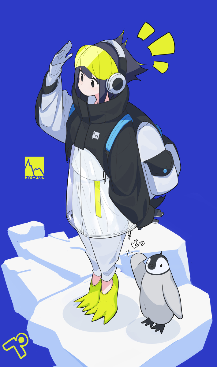 This is a pixiv picture whose title is ペンギン的なやつ。.