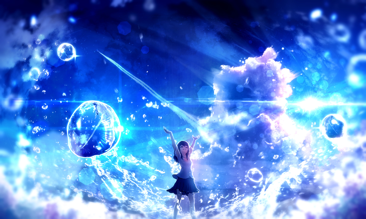 This is a pixiv picture whose title is あぁ！夏を今もう一回！.
