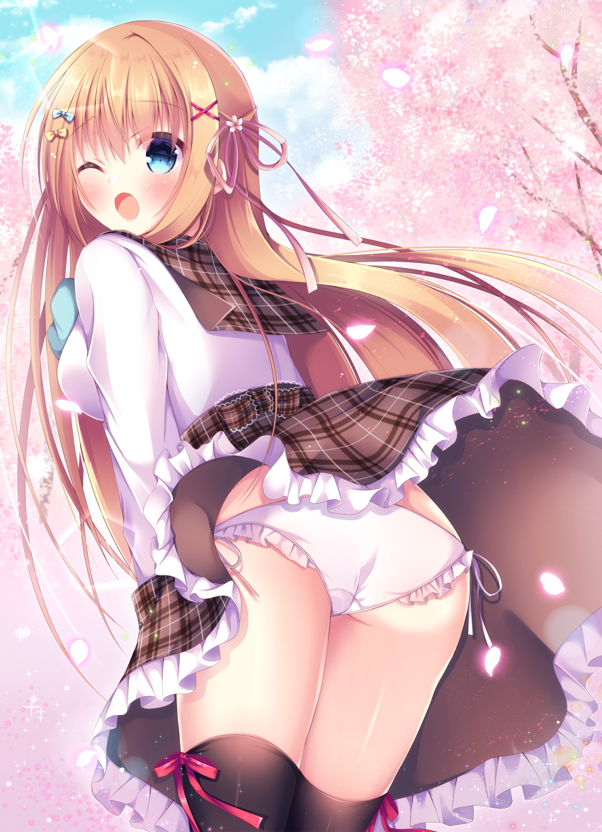 This is a pixiv picture whose title is 春一番🌸.