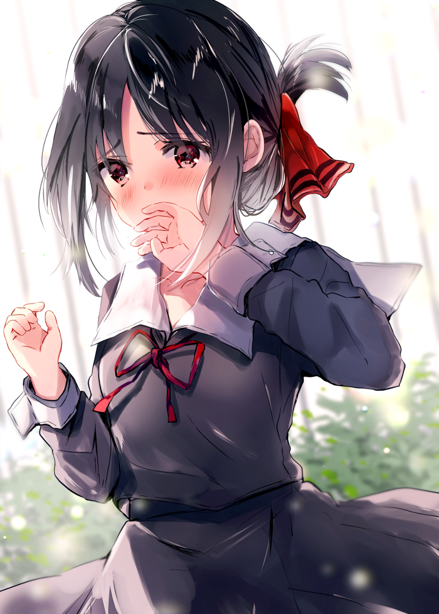 This is a pixiv picture whose title is かぐや様.