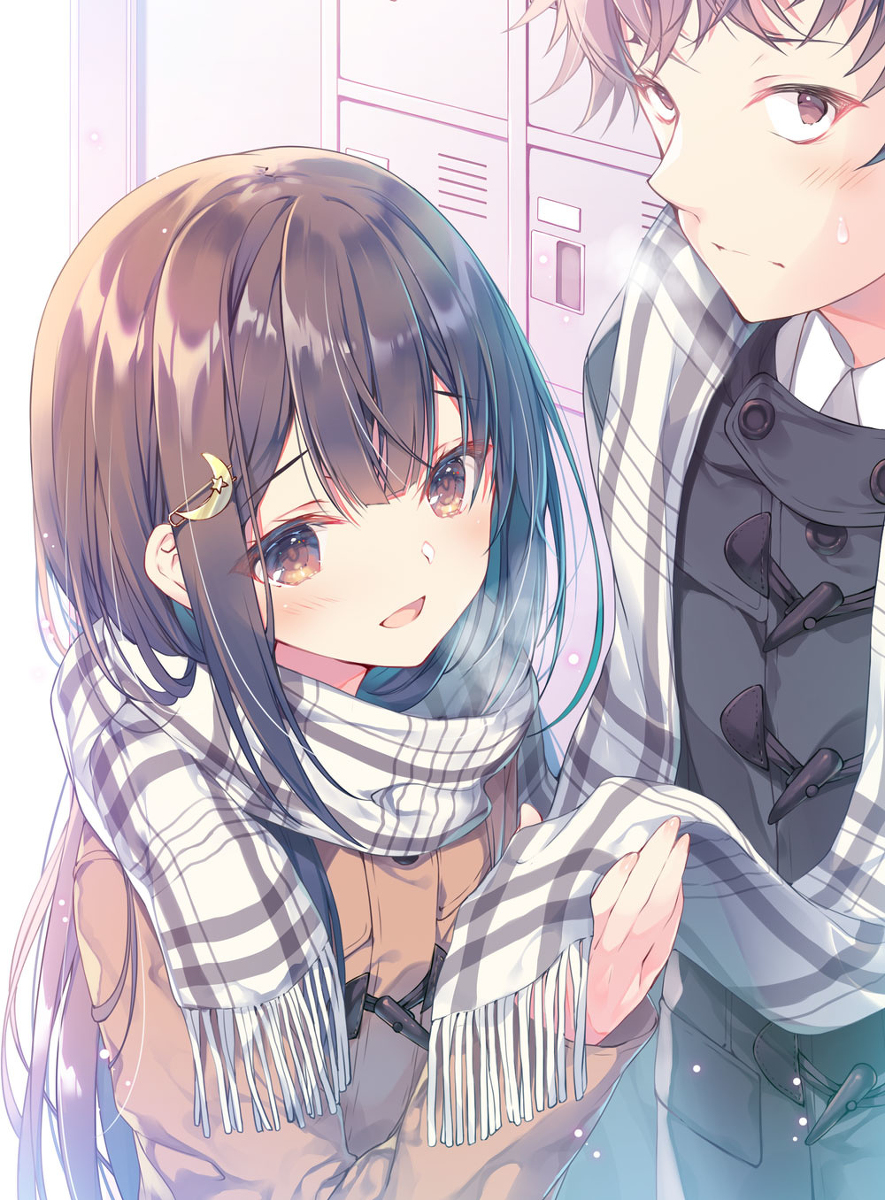 This is a pixiv picture whose title is 隣のキミであたまがいっぱい。.