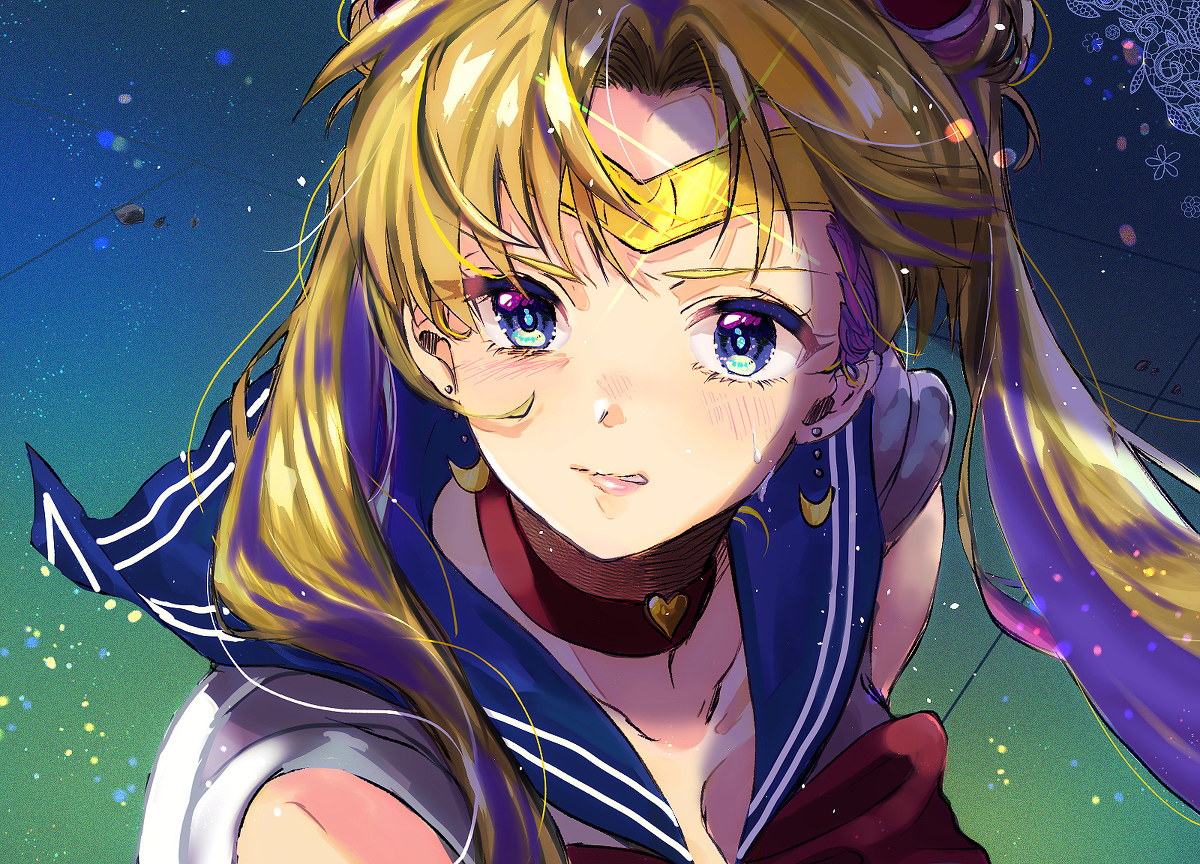 This is a pixiv picture whose title is セーラームーン.