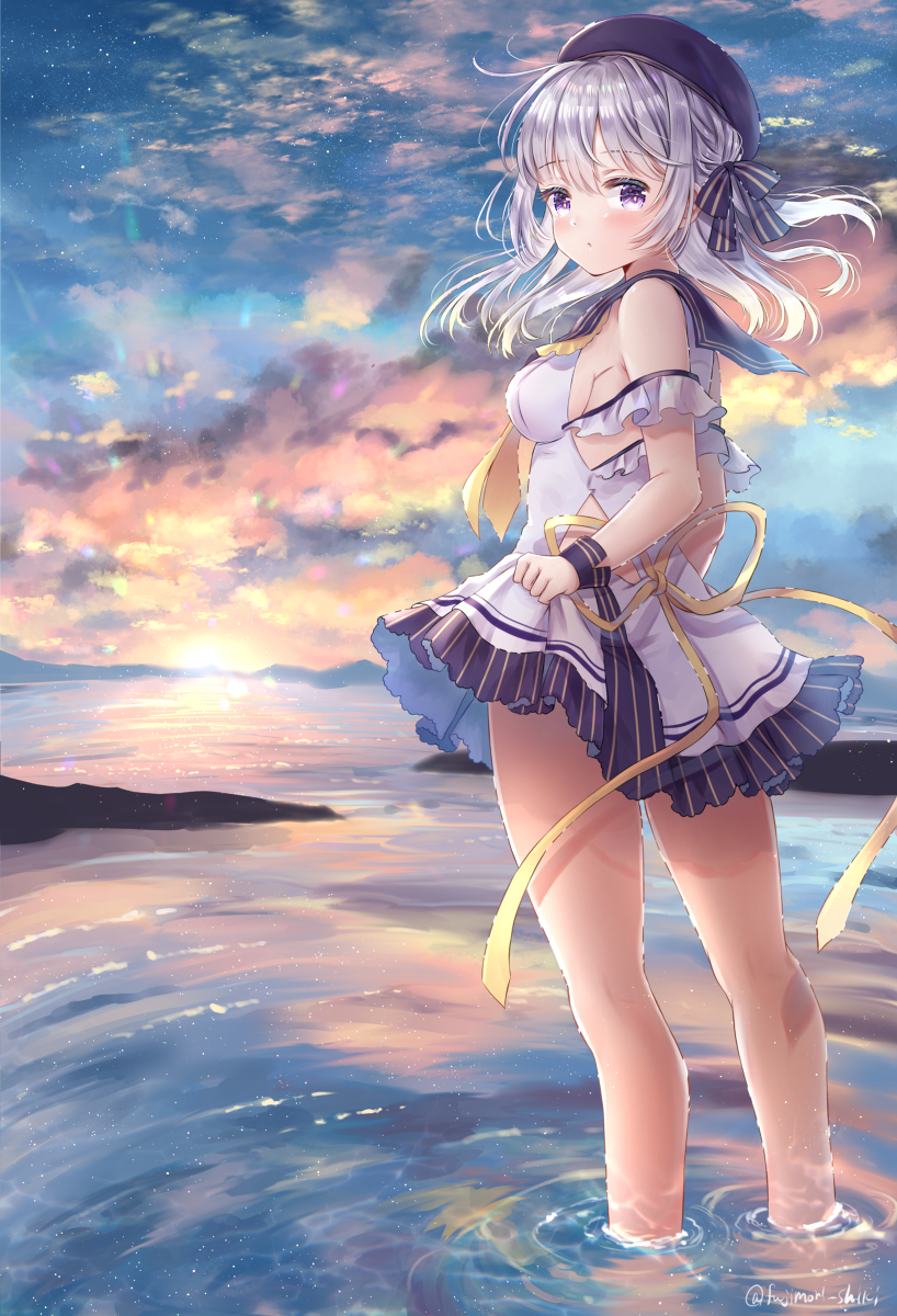 This is a pixiv picture whose title is 「apres la pluie」.