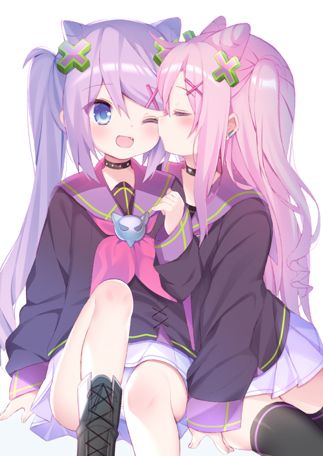 This is a pixiv picture whose title is (×`ヮ´×)♥(×' - '×).