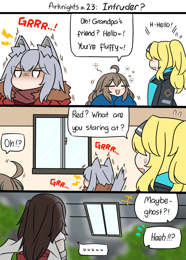 This is a pixiv picture whose title is Arknights#23.