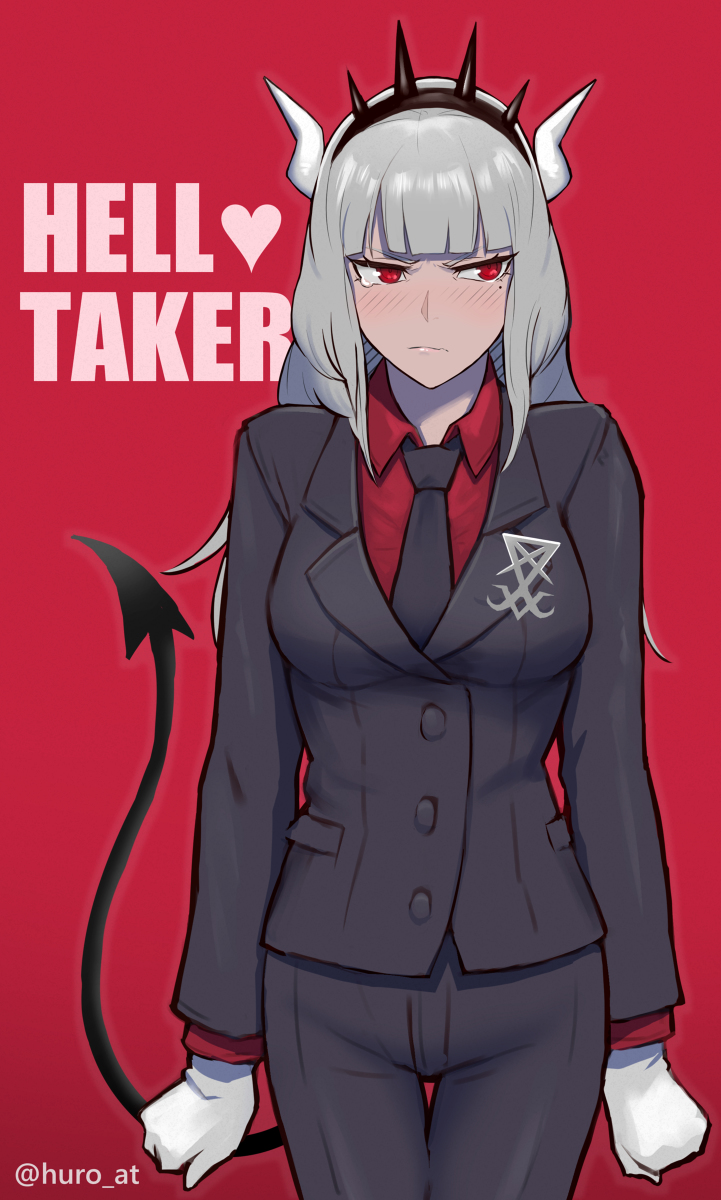 This is a pixiv picture whose title is Helltakerをやろう.