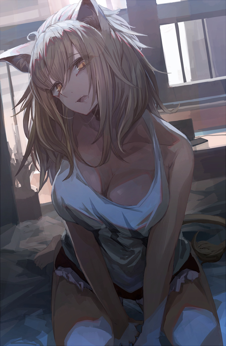 This is a pixiv picture whose title is lioness.