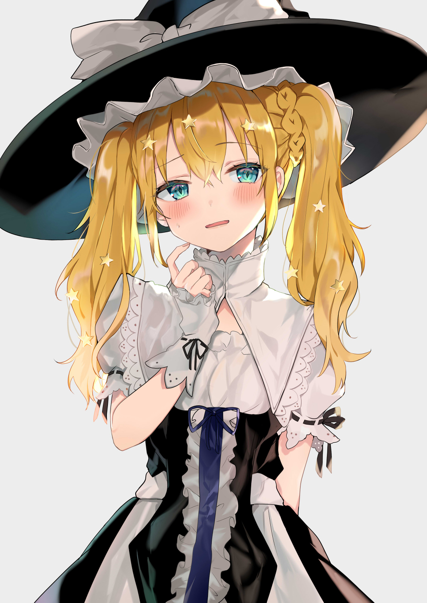 This is a pixiv picture whose title is ついんて魔理沙.