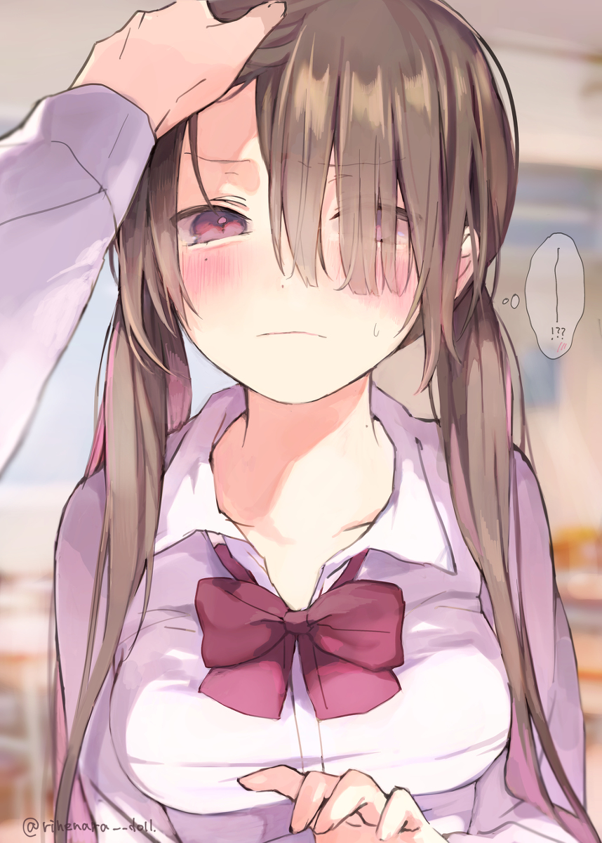 This is a pixiv picture whose title is 素顔見せたくないやつ.