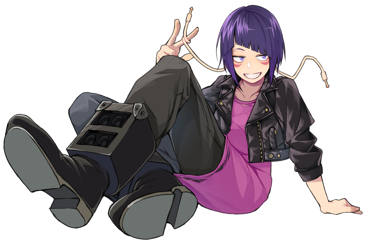 This is a pixiv picture whose title is 耳郎ちゃん.