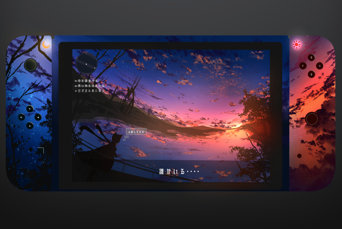 This is a pixiv picture whose title is switch art.