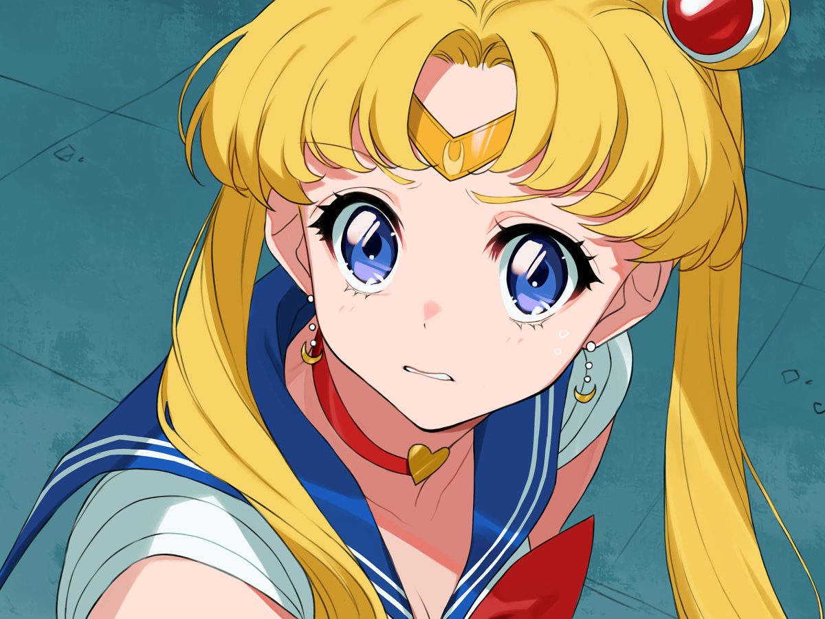 This is a pixiv picture whose title is セーラームーン.