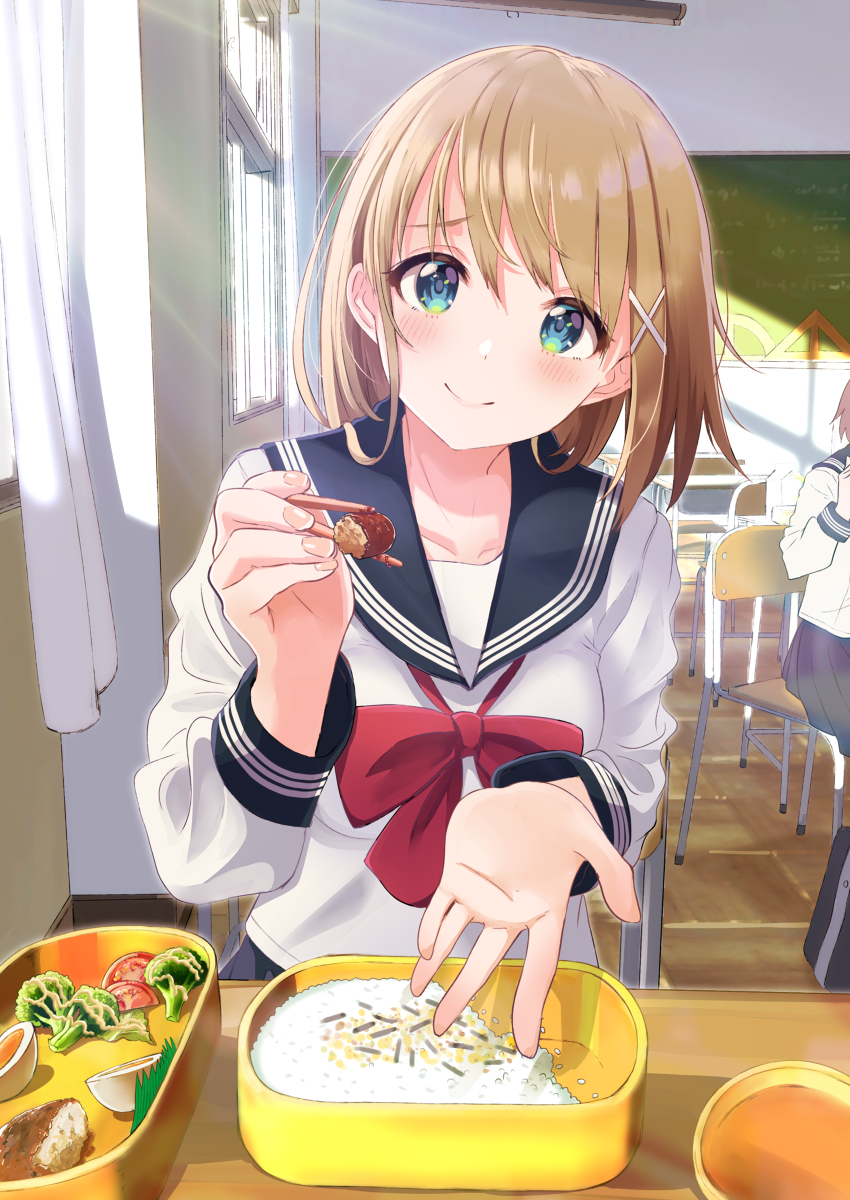 This is a pixiv picture whose title is 「あ～ん...」.