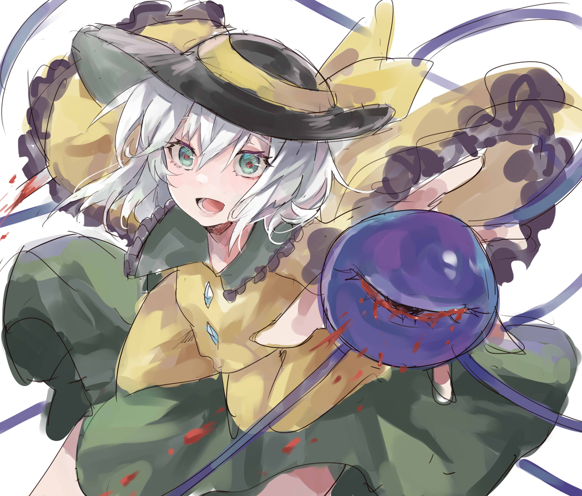 This is a pixiv picture whose title is 東方4枚.