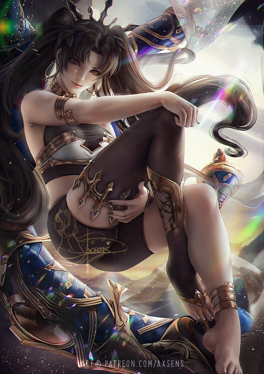 This is a pixiv picture whose title is アーチャー / Ishtar.