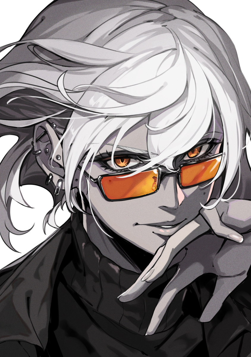 This is a pixiv picture whose title is Black.