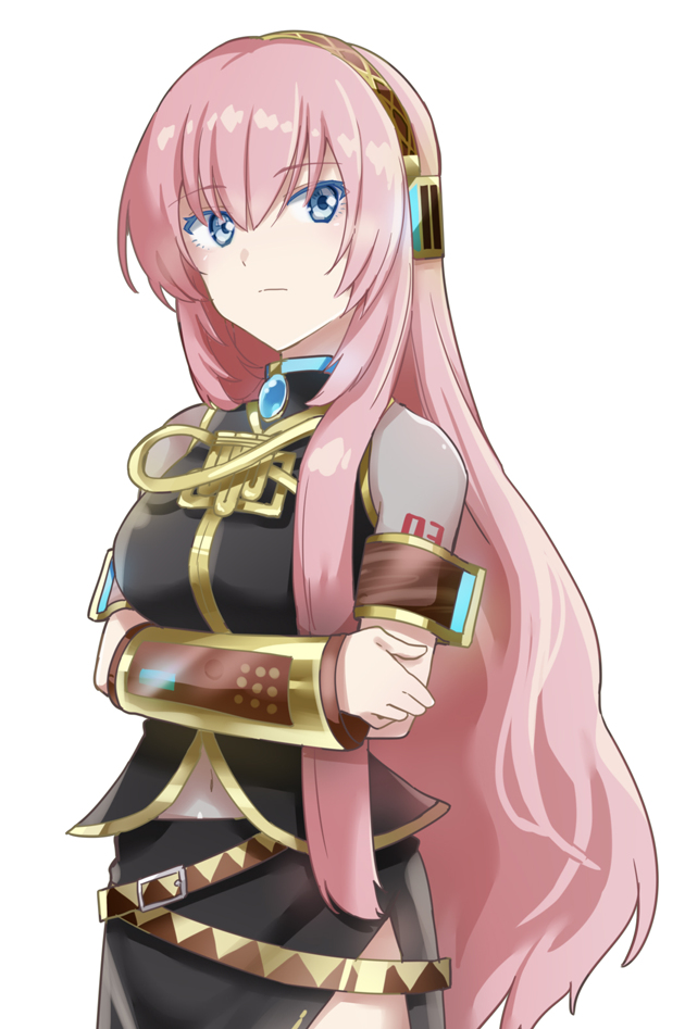 This is a pixiv picture whose title is #MegurineLukaDraw.