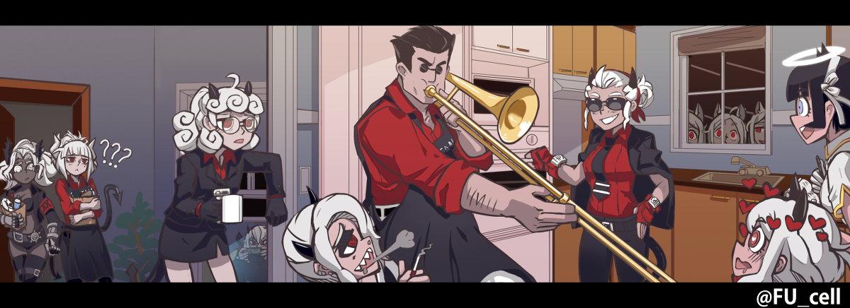 This is a pixiv picture whose title is Satan is comming.