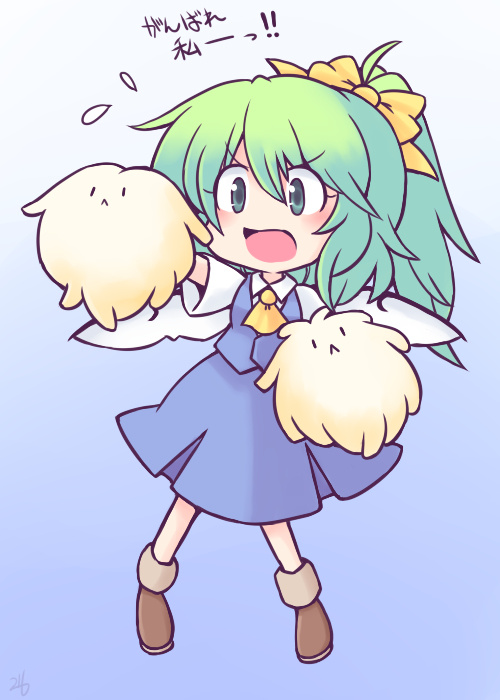 This is a pixiv picture whose title is 東方人気投票支援.