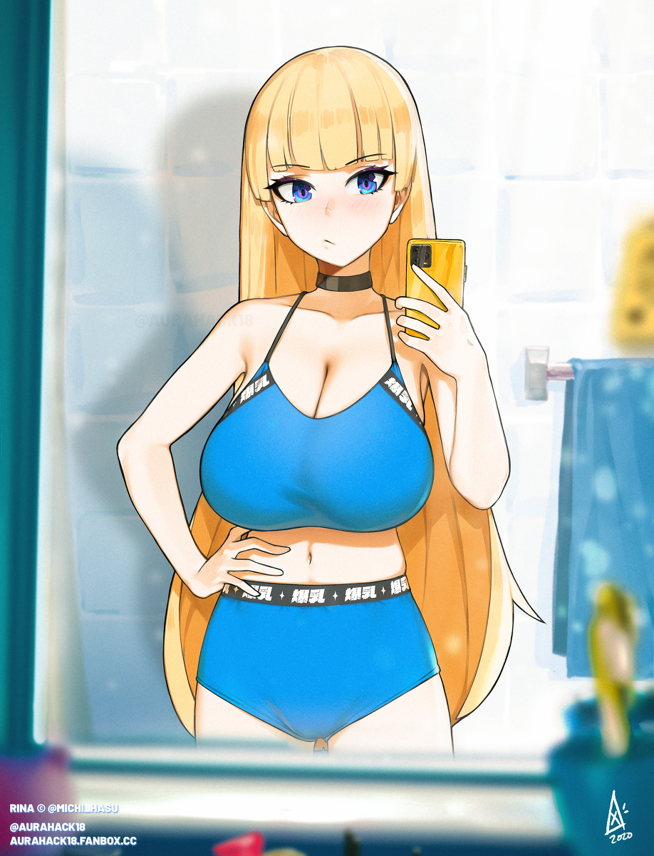 This is a pixiv picture whose title is リナちゃん.