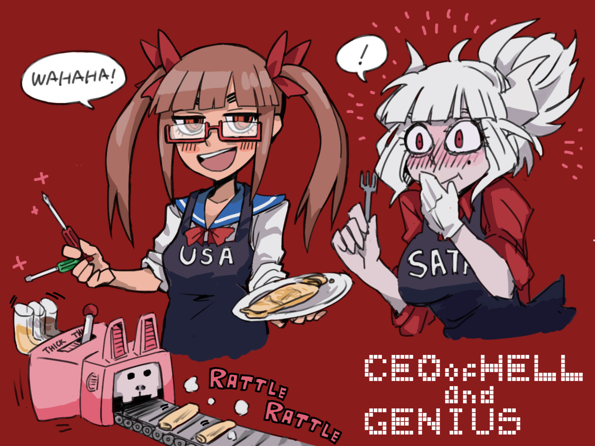 This is a pixiv picture whose title is CEO & GENIUS with Naleśniki.