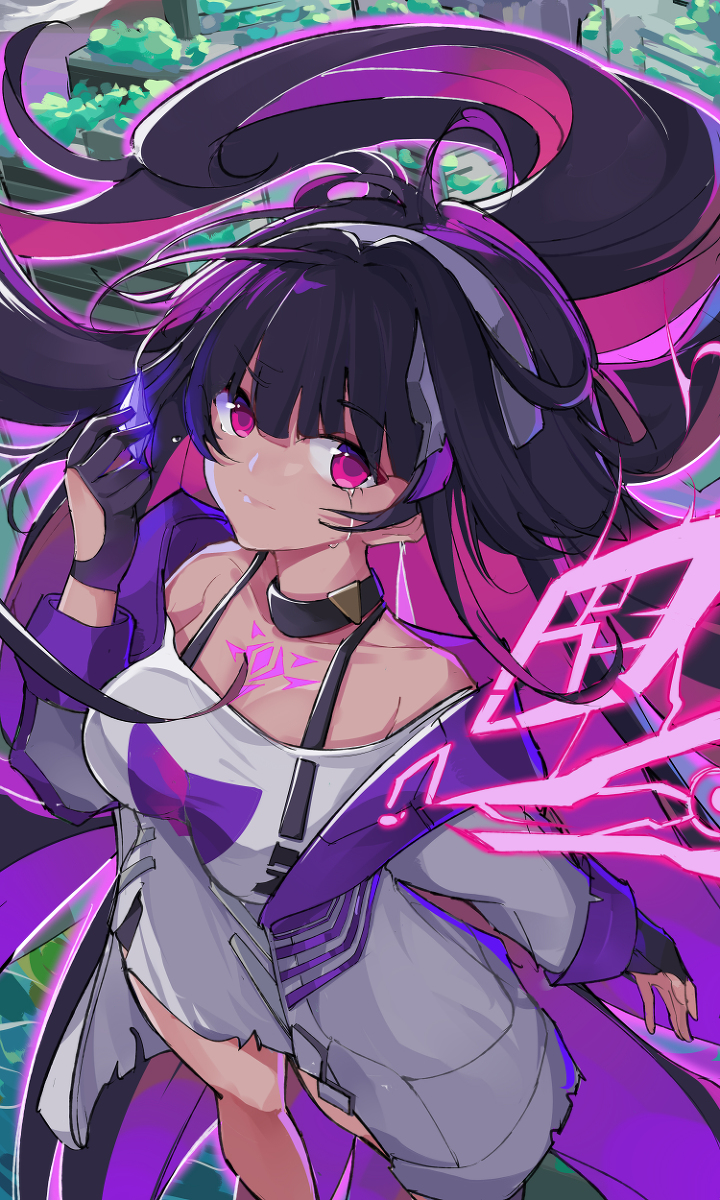 This is a pixiv picture whose title is 当雷鸣划破长空.