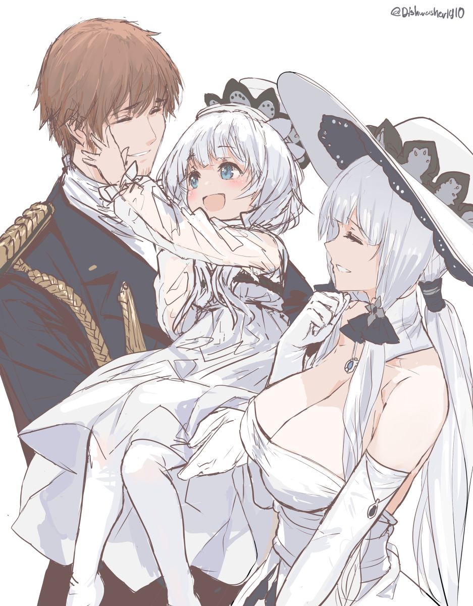 This is a pixiv picture whose title is Illustrious family.