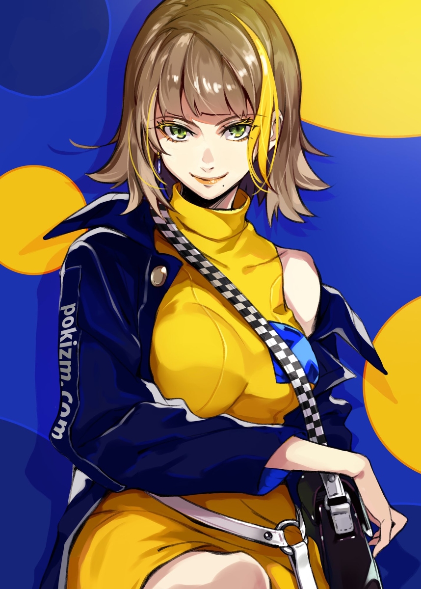 This is a pixiv picture whose title is BlueYellow.